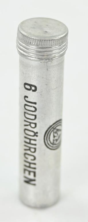 German Third Reich Medical Iodine Tube
