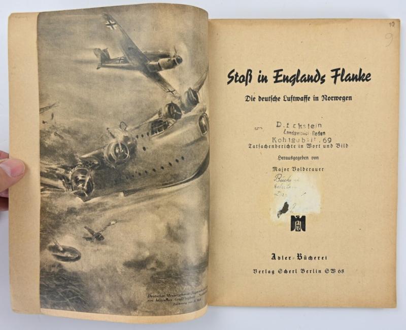German LW Book 'Stoss in Englands Flanke'