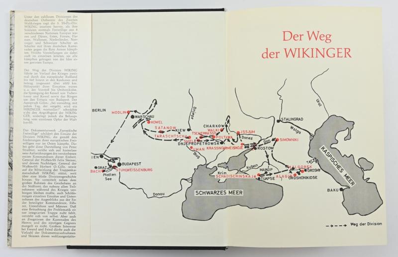 German Book 'Europaische Freiwillige, die 5.SS Panzerdivision Wiking'