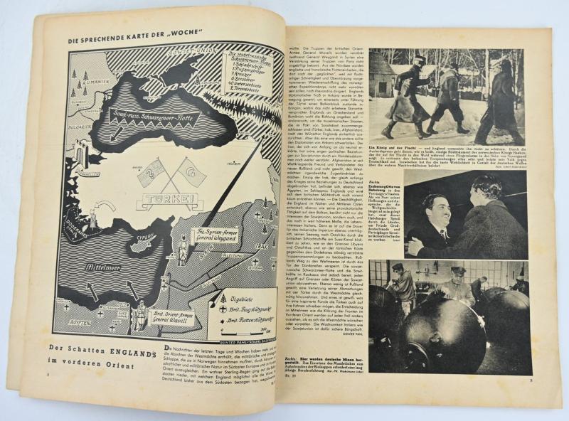 German Third Reich Magazine 'Die Woche' 1940