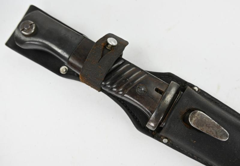 German WH K98 Mauser Bayonet with Frog 'E.Pack & Sohn'