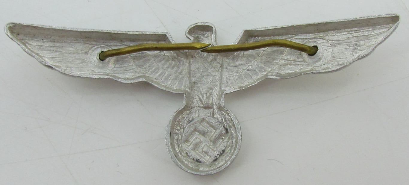 Wehrmacht (Heer) metal Visor Cap Eagle