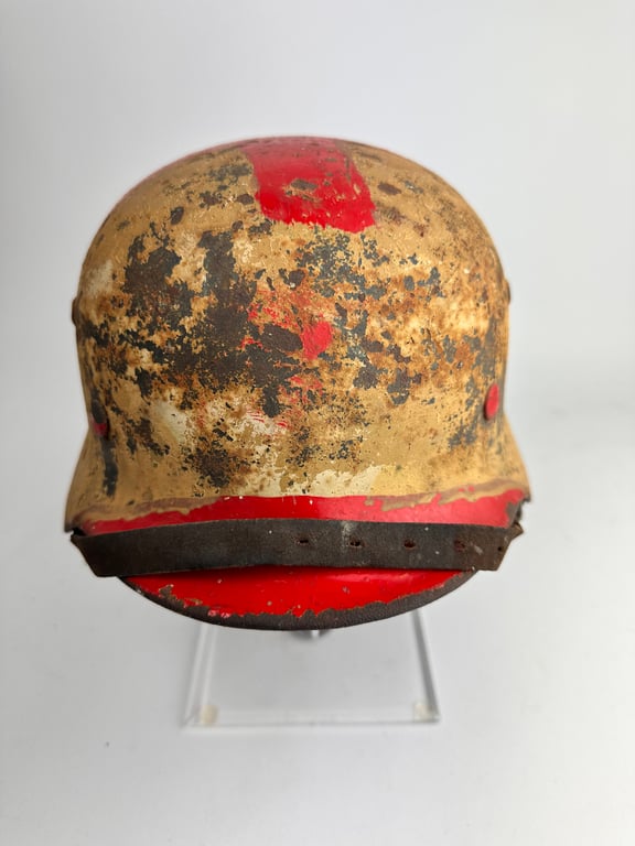 M35  German Medic Helmet "Red Cross"