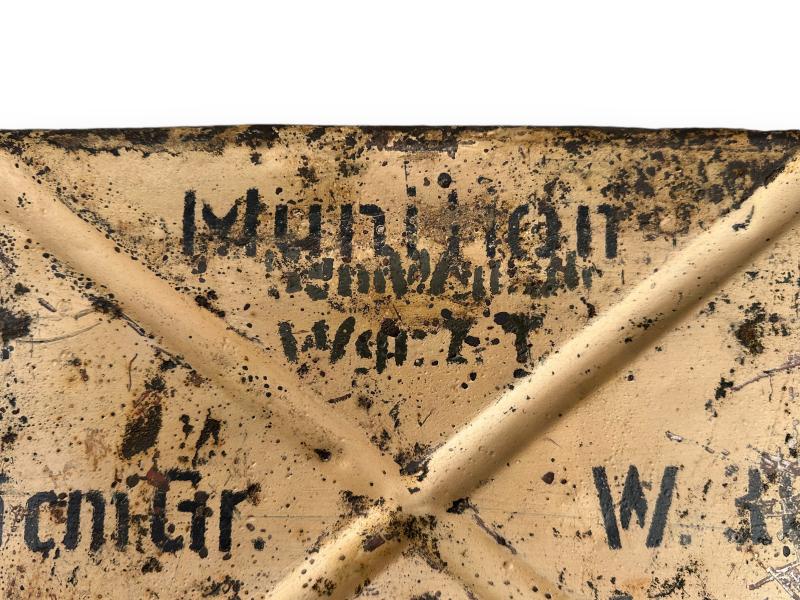 WH 5 cm Metal Mortar Ammo Case  Tan