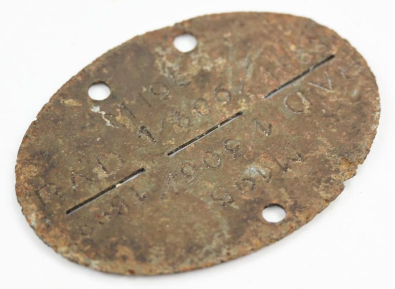 German RAD Dog-Tag