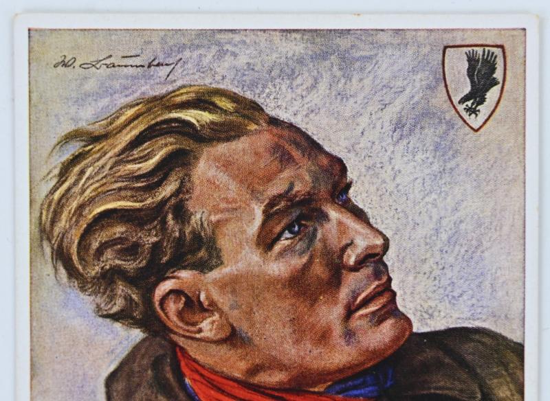 German Willrich Postcard 'Major Baumbach'