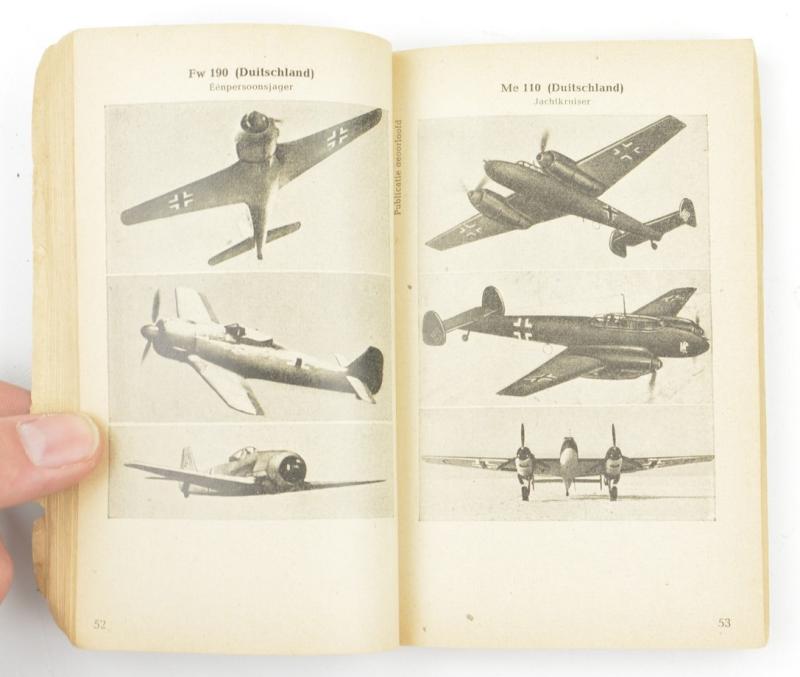 German LW Airplane Identification Booklet