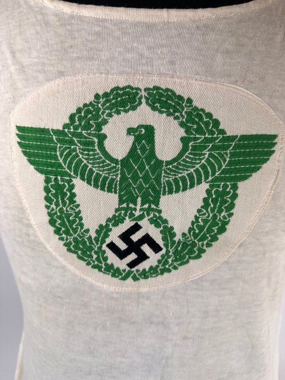 WW2 German Polizei Sport Shirt 1942