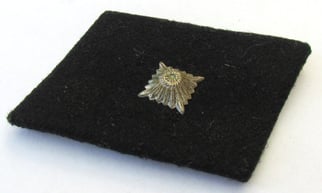 Waffen-SS Unterscharführer Rank Collar Tab