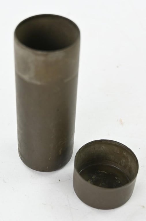 French WW2 Filter Patrone Tin Tube