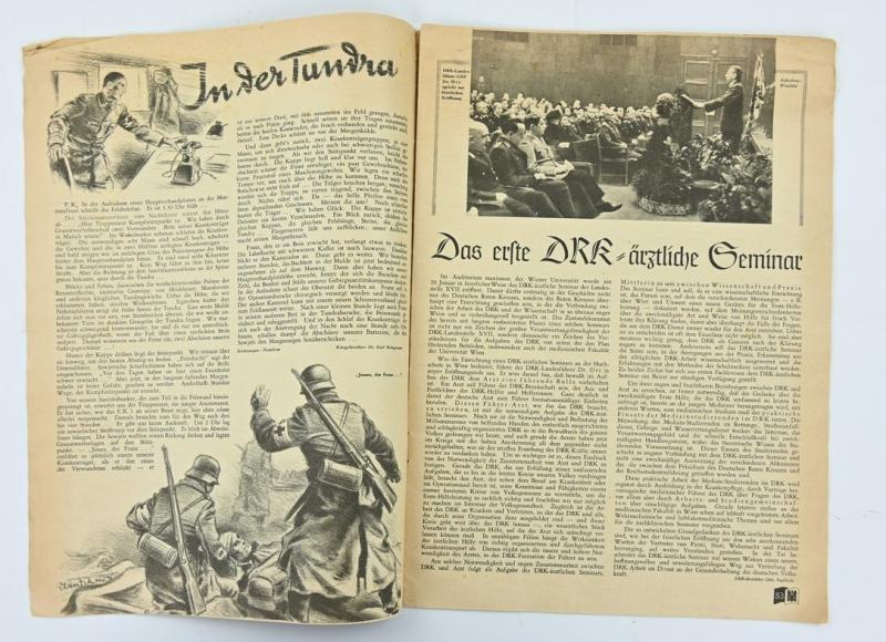 German 'Das Deutsche Rotes Kreuz' Magazine 1943