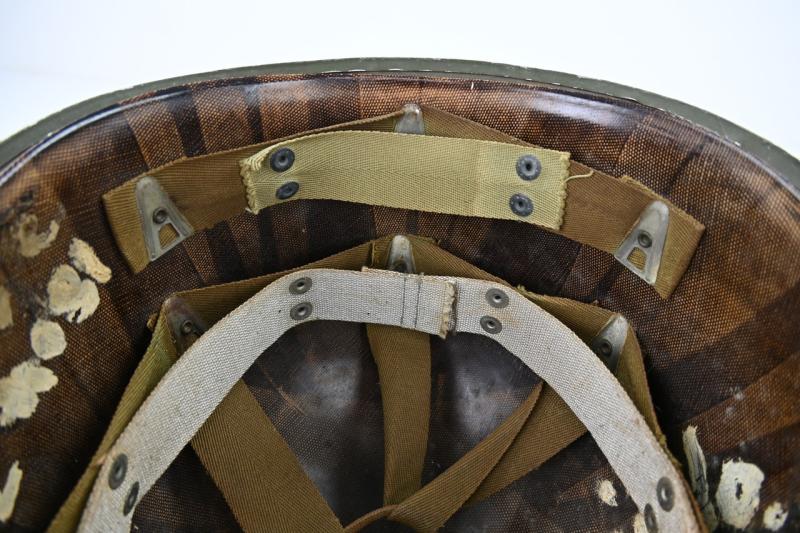 US WW2 Fixed bale Combat Helmet