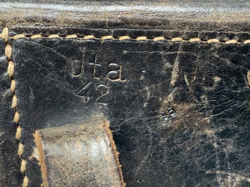 WH (Heer) / Waffen-SS P38 Leather Holster