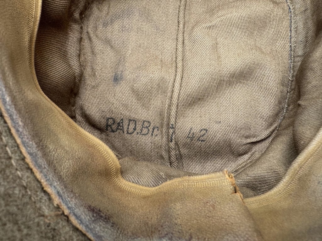 RAD (Reichsarbeitsdienst) Em/Nco’s M43 Cap