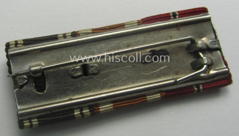 Three-pieced, WH (ie. N.S.D.A.P.-) related: 'Feld-/Bandspange' (or: ribbon-bar)