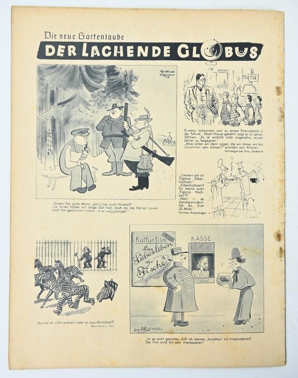 German Magazine 'Die Neue Gartenlaube' 10 April 1940