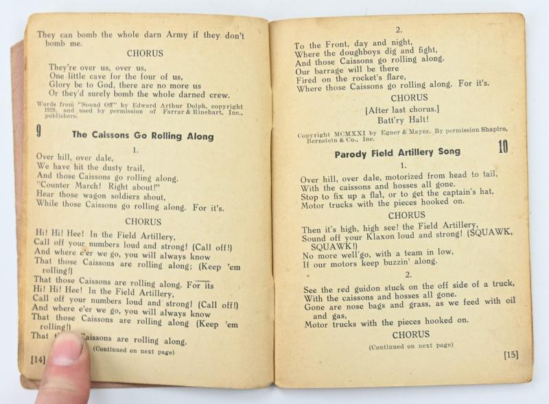 US WW2 Song Book 102nd Infantry Division