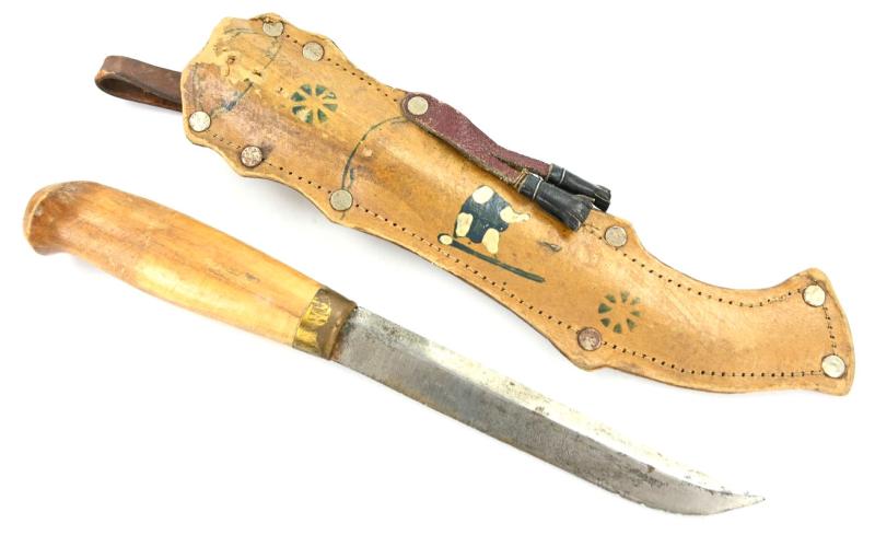 Finnish WW2 Puukko Fighting Trench Knife