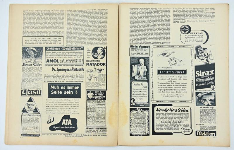 German Magazine  'Die Neue Gartenlaube' 27 November 1940