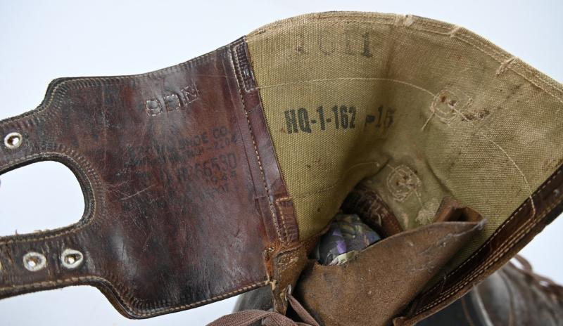 US WW2 Double Buckle Combat Boots