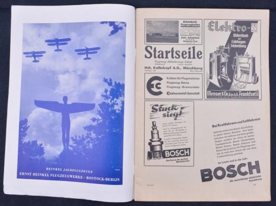 German LW Magazine 'Deutsche Luftwacht'  September 1935