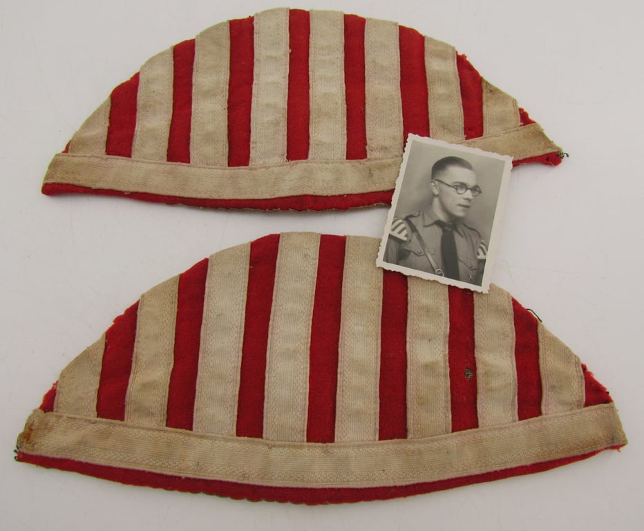 HJ Musician’s Schwalbennester – Matching Pair with Original Wearer Photograph