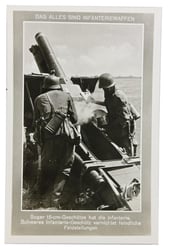 German Postcard 'Das Alles sind Infanterie waffen'