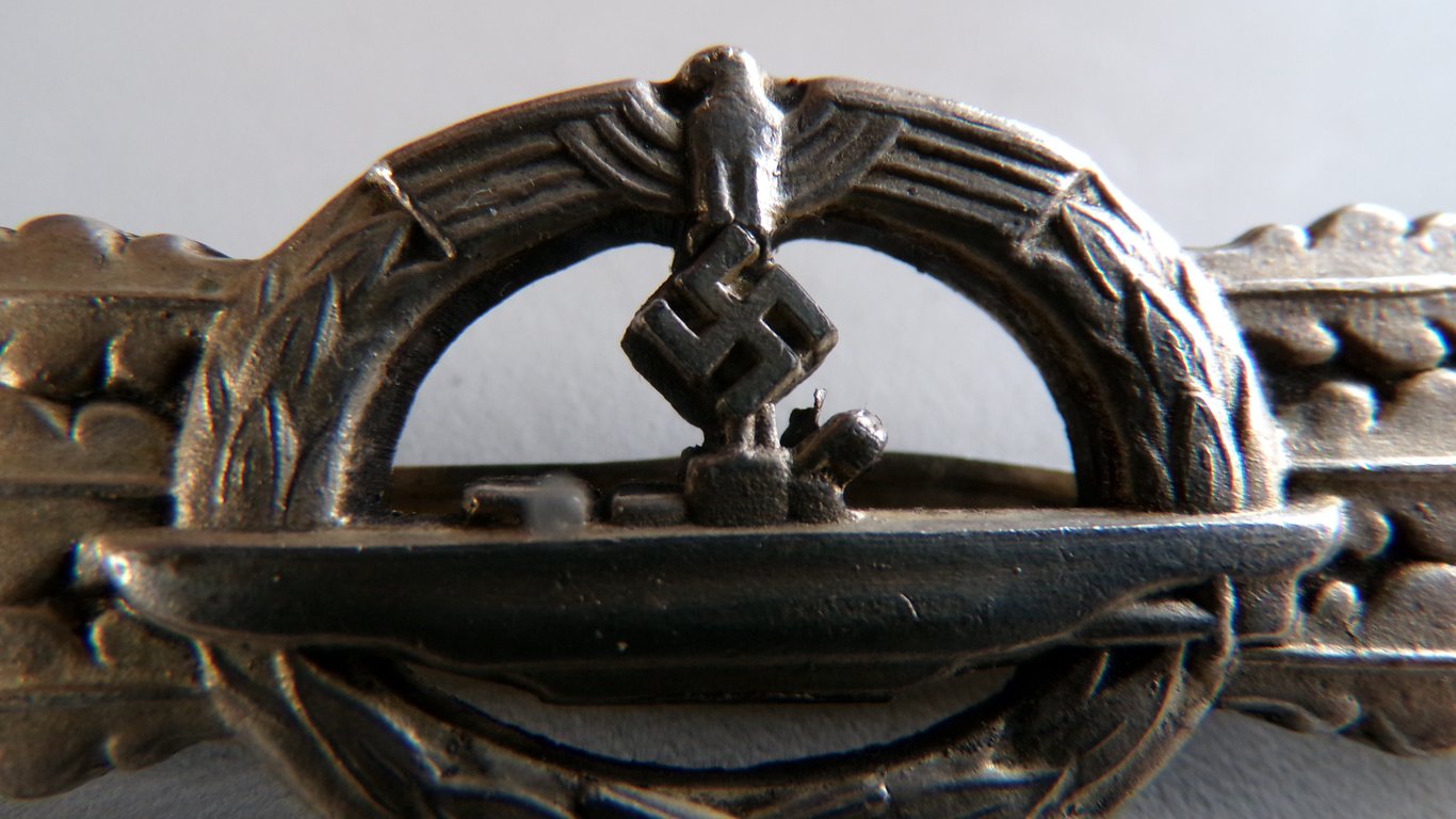 U-Boat Front Clasp in Silver Schwerin Berlin