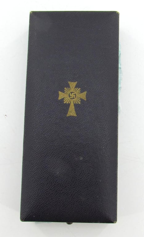 Mother’s cross in gold with box ( Ochs & Bonn Hanau )