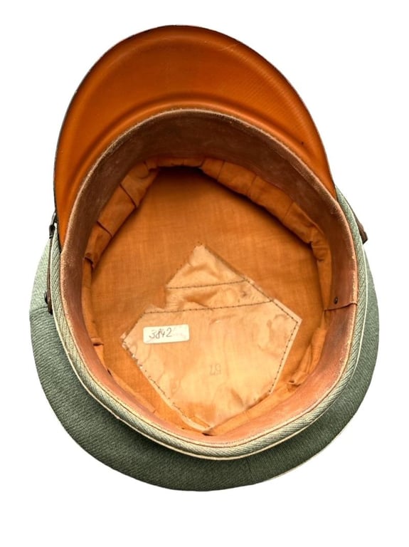 Wehrmacht Infantry EM/NCO Visor Cap , Unit marked