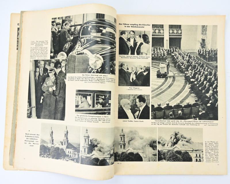 German Third Reich Magazine 'Die Woche' 1940 Special 40 Years Edition