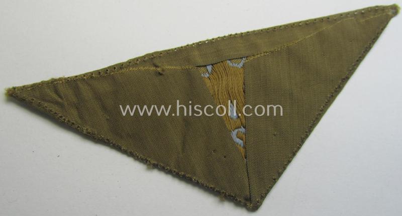 Attractive, WH (Heeres) 'tropical-issue' (ie. DAK or: 'Deutsches Afrika Korps'-related-) breasteagle as executed in neat so-called: 'BeVo'-weave style that comes in a clearly used- (ie. non-trimmed- but nicely pre-confectioned-), condition