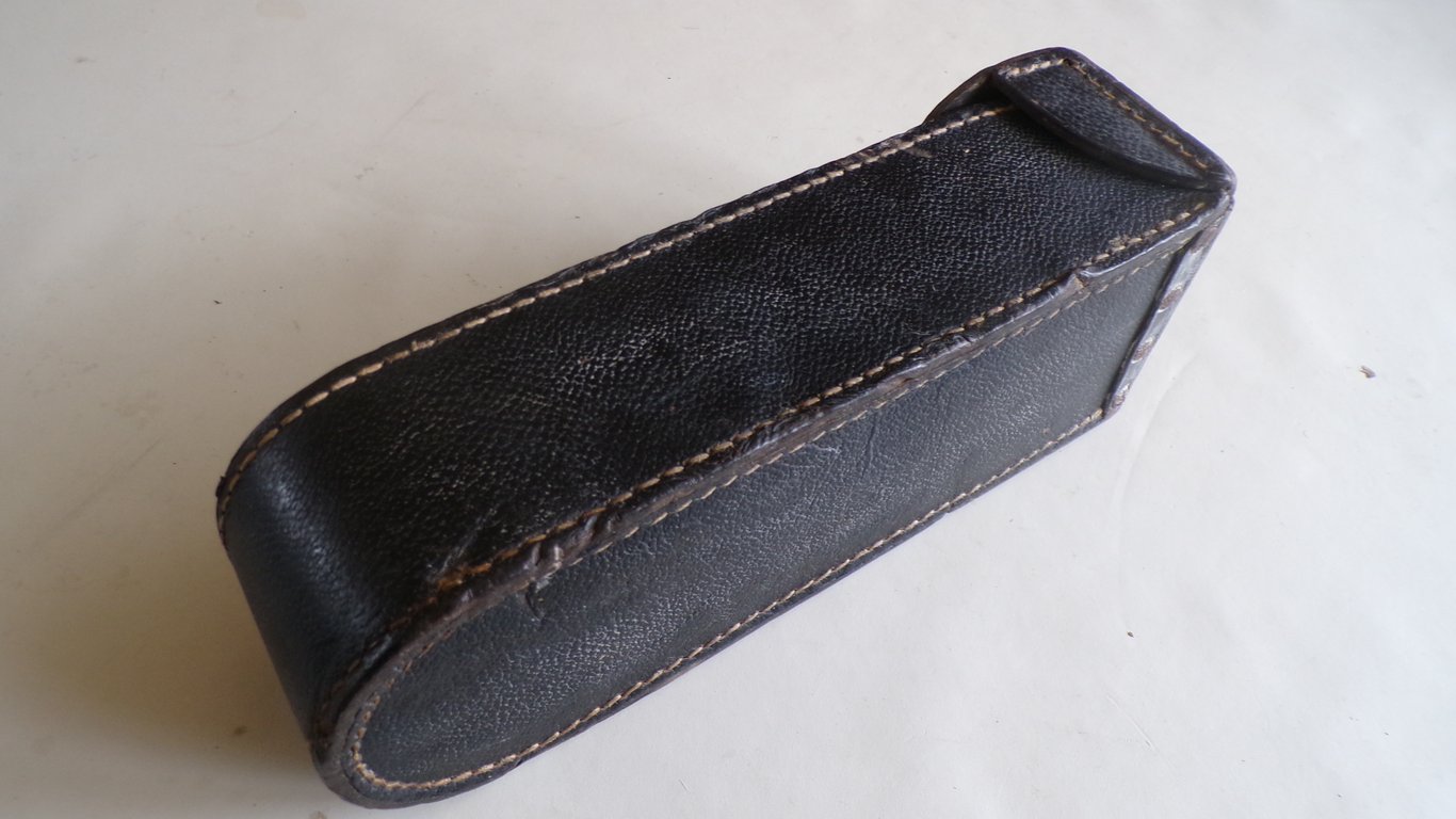 O.B. 33 Field Telephone Handset Pouch - WaA Ink Stamped
