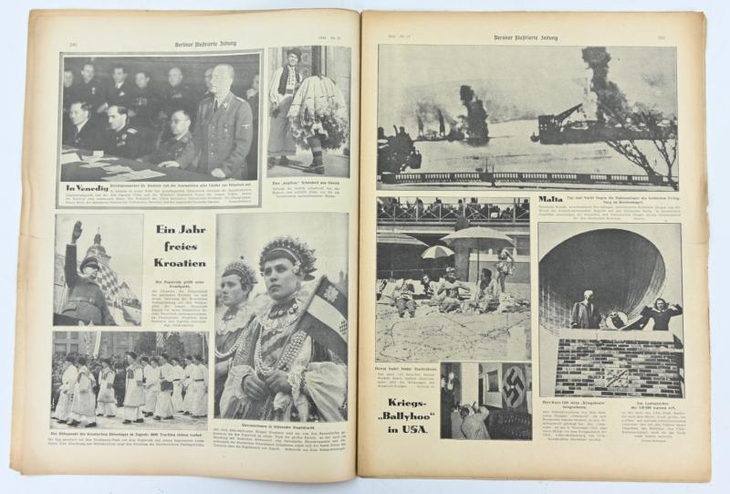 German Berliner Illustrierte Zeitung Newspaper 1942