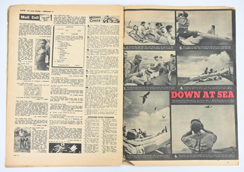 US WW2 Yank Down Under Magazine February 11th 1944