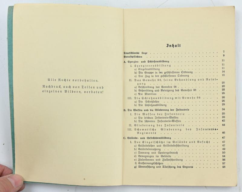 German WH Soldiers Manual 'Soldatenfibel'