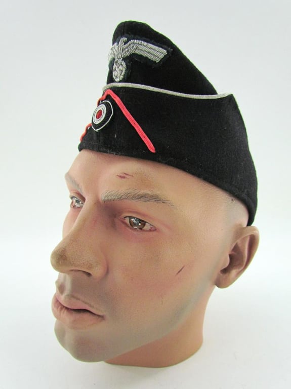 Wehrmacht Panzer Officer Overseas Cap