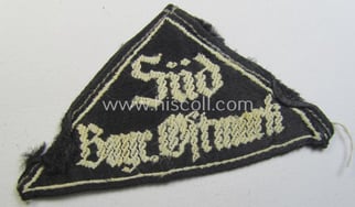 Truly used- and/or tunic-removed, 'HJ' ('Hitlerjugend') ie. 'BDM'...