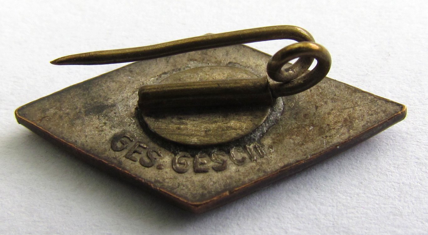 Hitler Youth Membership Pin by Ges.Gesch