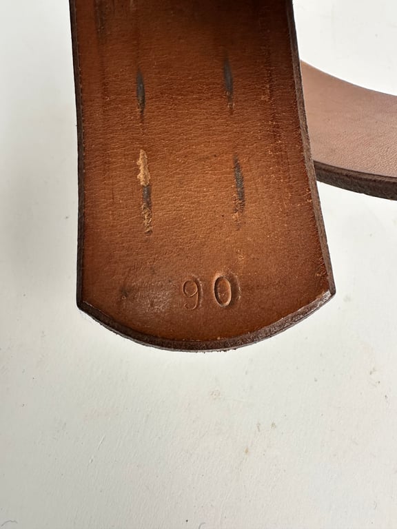 Brown Luftwaffe belt 90 cm ( mint)