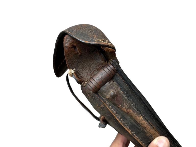 WWI P08 Artilery Leather Holster and cleaning rod