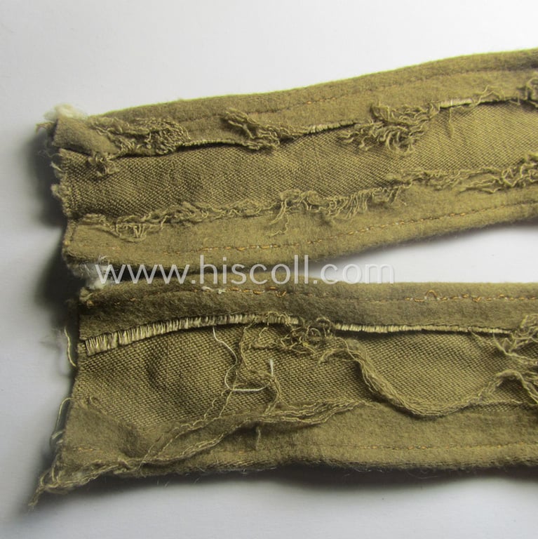 WH (LW o. Heeres) cuff-title (ie. 'Ärmelstreifen') entitled: 'Afrika' (being an example that comes in a presumably issued- albeit simply never used- ie. 'virtually mint' condition)