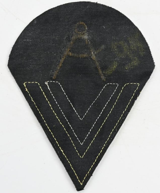 German KM Career Badge 'Zimmermanns-Laufbahn'