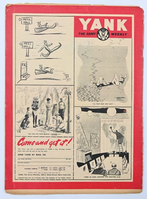 US WW2 Yank Magazine 2 April 1943