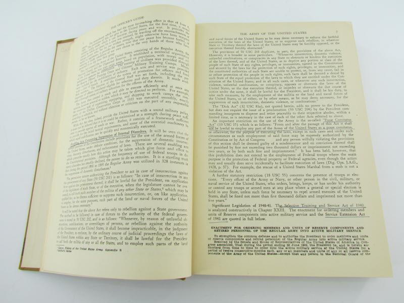 US WWII Officer's Guide Book