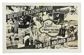 US Navy WW2 Postcard 1942
