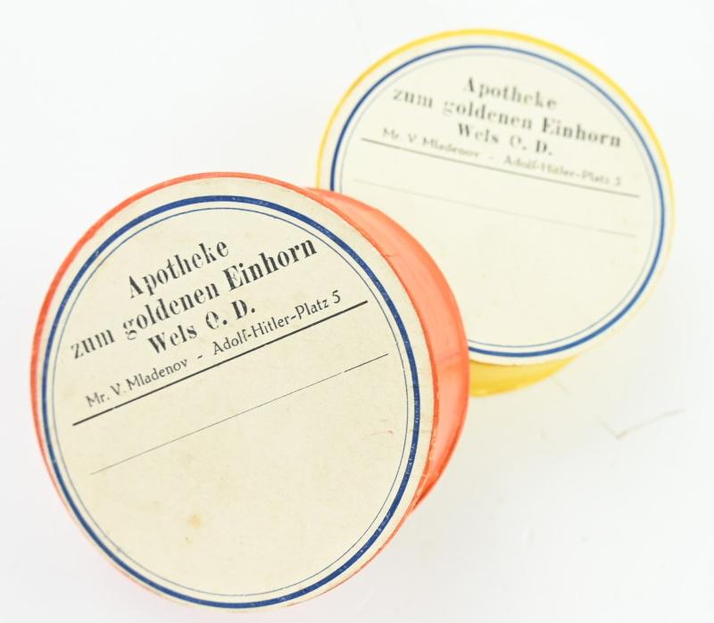 German Third Reich Era Medicin Boxes