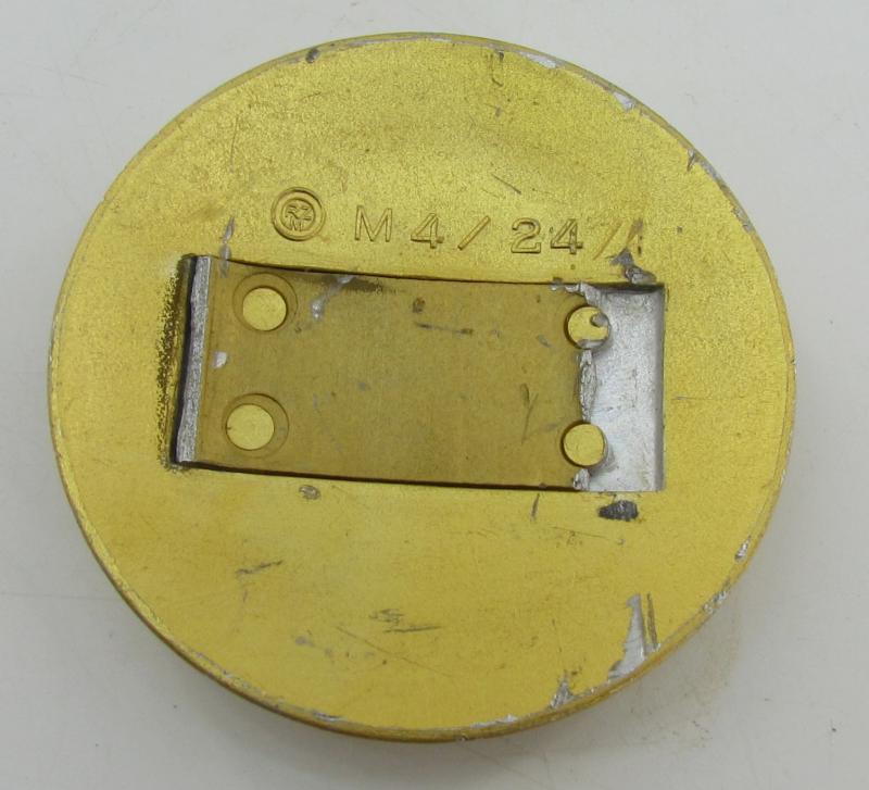 NSDAP leader belt buckle by RZM M4/24 ( Damaged )