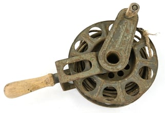 German WH Signal Troops Cable Reel with Cable