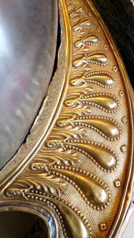 French M1874 Matching Cuirasse and Helmet